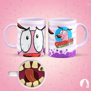 Mug Coraje - El perro Cobarde